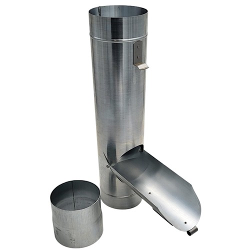 Zbs24 regenrohrklappe 87mm - regenrohrklappe, in