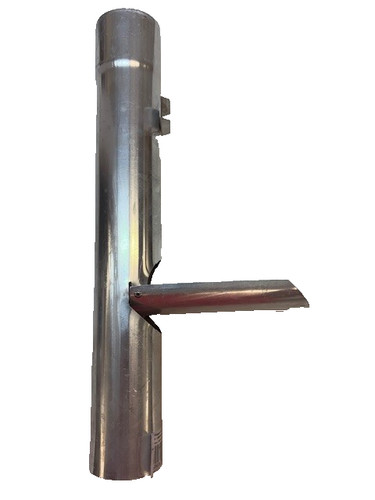 Regenrohrklappe alu 39cm - regenrohrklappe,